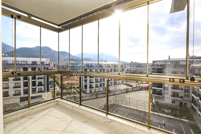 Kupuj  2+1 duplex z meblami w nowoczesnym kompleksie mieszkalnym - Upper Oba, Alanya. Nadaje się do uzyskania zezwolenia na pobyt 13 