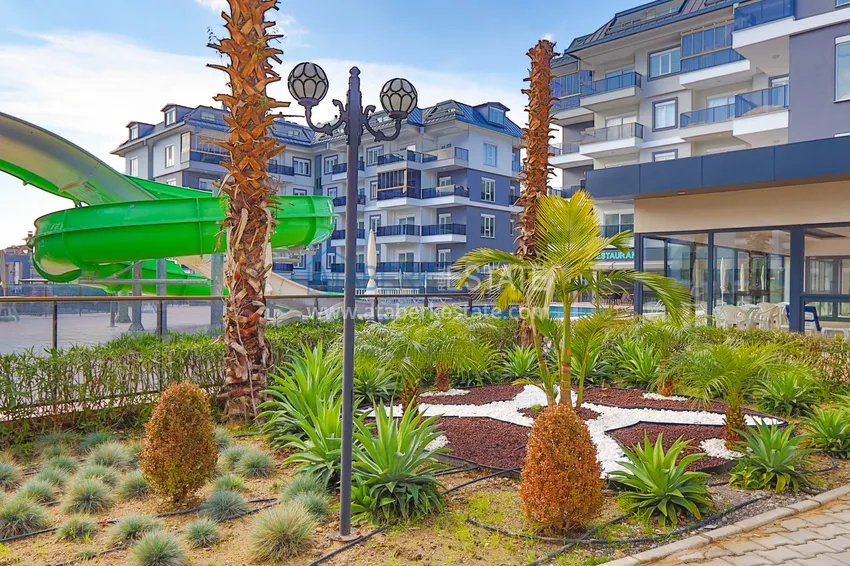 2+1 duplex z meblami w nowoczesnym kompleksie mieszkalnym - Upper Oba, Alanya. Nadaje się do uzyskania zezwolenia na pobyt 13 