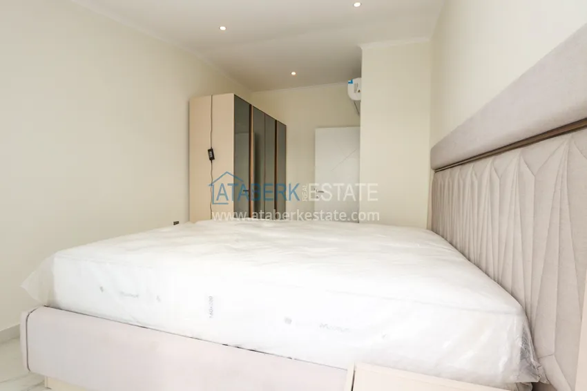 Kupuj  2+1 duplex z meblami w nowoczesnym kompleksie mieszkalnym - Upper Oba, Alanya. Nadaje się do uzyskania zezwolenia na pobyt 21 