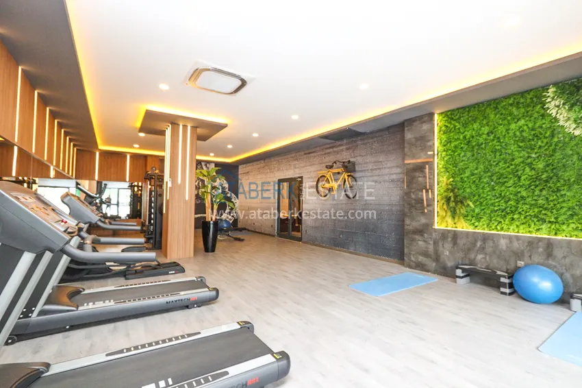 2+1 duplex z meblami w nowoczesnym kompleksie mieszkalnym - Upper Oba, Alanya. Nadaje się do uzyskania zezwolenia na pobyt 27 