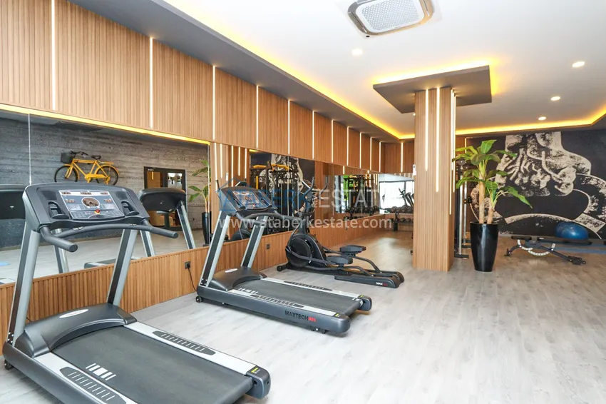 2+1 duplex z meblami w nowoczesnym kompleksie mieszkalnym - Upper Oba, Alanya. Nadaje się do uzyskania zezwolenia na pobyt 29 