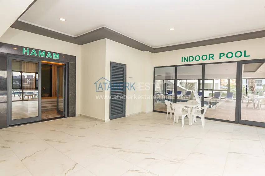 2+1 duplex z meblami w nowoczesnym kompleksie mieszkalnym - Upper Oba, Alanya. Nadaje się do uzyskania zezwolenia na pobyt 30 