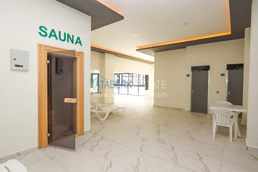 2+1 duplex z meblami w nowoczesnym kompleksie mieszkalnym - Upper Oba, Alanya. Nadaje się do uzyskania zezwolenia na pobyt 32 