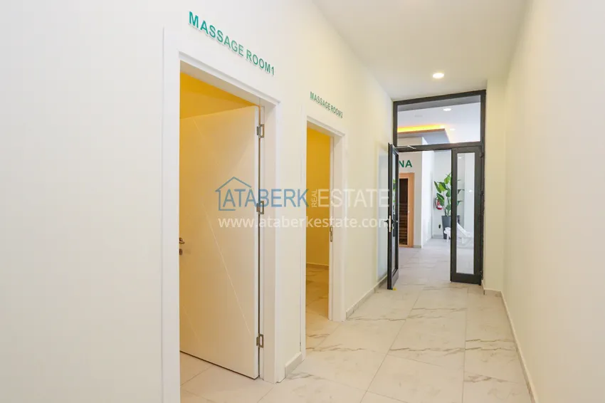 2+1 duplex z meblami w nowoczesnym kompleksie mieszkalnym - Upper Oba, Alanya. Nadaje się do uzyskania zezwolenia na pobyt 37 