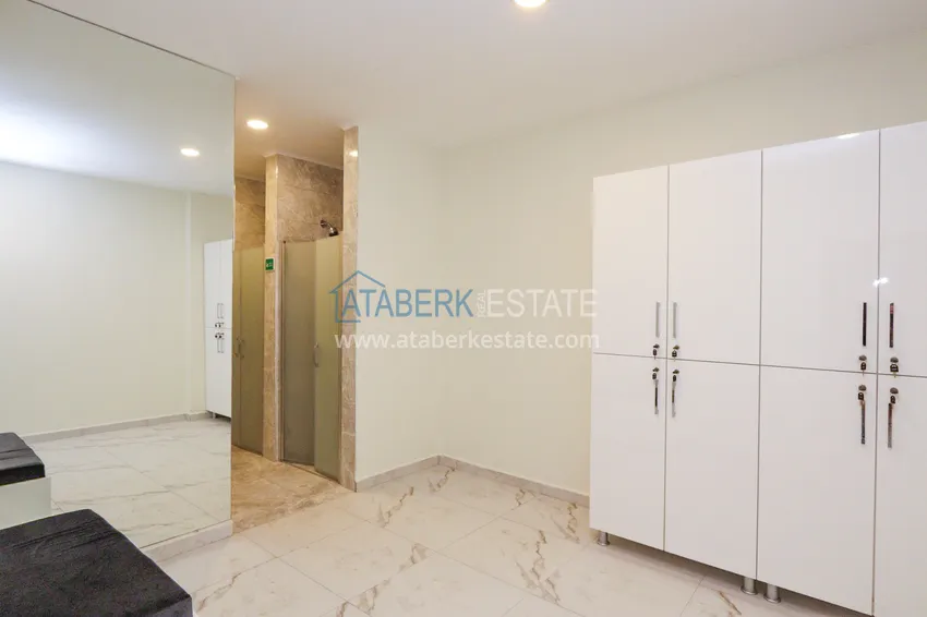 2+1 duplex z meblami w nowoczesnym kompleksie mieszkalnym - Upper Oba, Alanya. Nadaje się do uzyskania zezwolenia na pobyt 38 