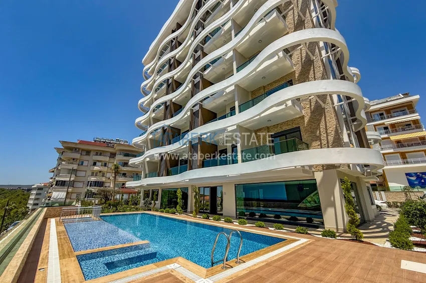 Nowoczesne apartamenty i penthouse'y z widokiem na morze w Avsallar, Alanya - 2-letni plan ratalny 1 