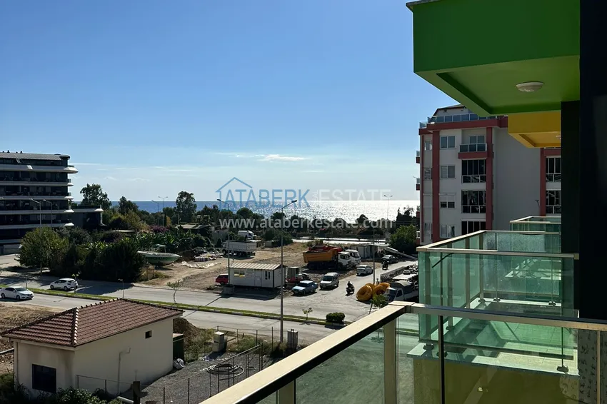 Kupuj  Nowy umeblowany apartament 1+1 z widokiem na morze — Kargicak, Alanya, od właściciela 10 