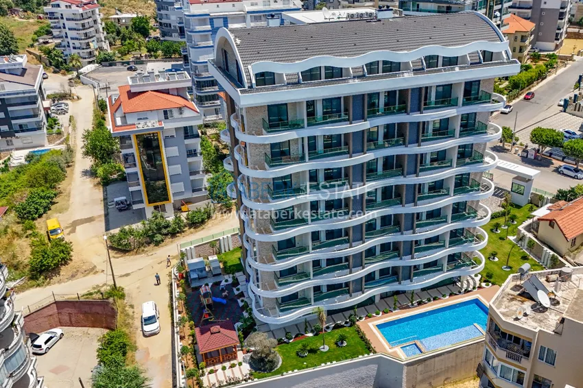 Nowoczesne apartamenty i penthouse'y z widokiem na morze w Avsallar, Alanya - 2-letni plan ratalny 3 