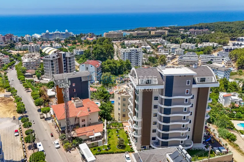 Nowoczesne apartamenty i penthouse'y z widokiem na morze w Avsallar, Alanya - 2-letni plan ratalny 5 
