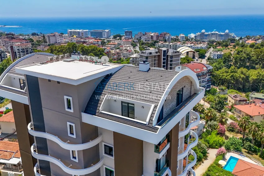 Nowoczesne apartamenty i penthouse'y z widokiem na morze w Avsallar, Alanya - 2-letni plan ratalny 6 