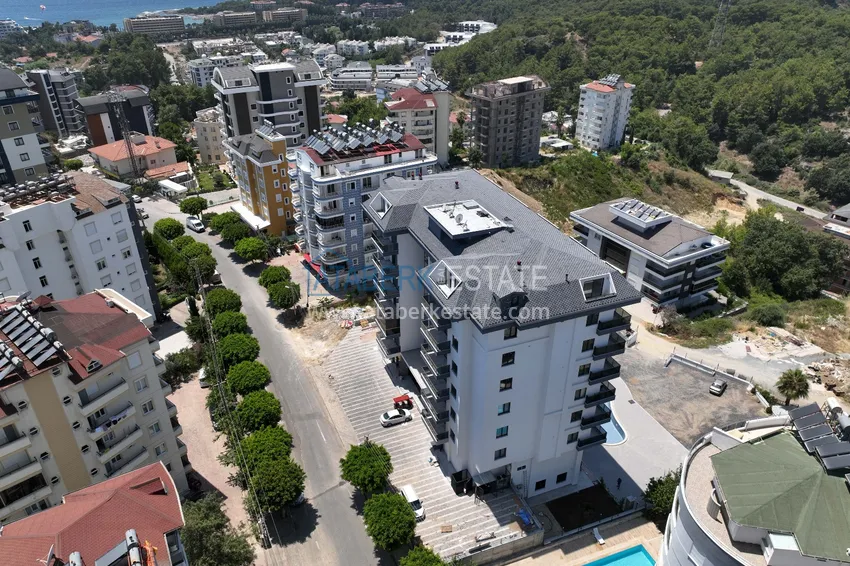 Nowoczesny kompleks mieszkaniowy - nieruchomość podstawowa z ratami do 70 miesięcy - Avsallar, Alanya 16 