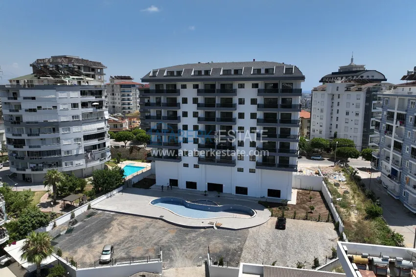 Nowoczesny kompleks mieszkaniowy - nieruchomość podstawowa z ratami do 70 miesięcy - Avsallar, Alanya 7 