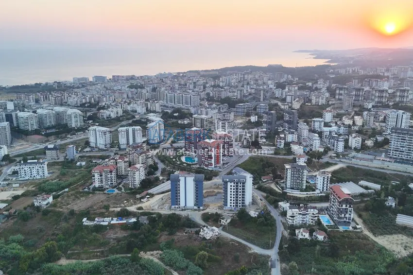 Luksusowe apartamenty z ratami do 6 lat w kompleksie w stylu kurortu - dzielnica Avsallar, Alanya 2 