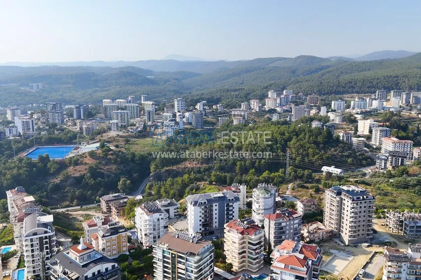 Nowoczesny kompleks mieszkaniowy - nieruchomość podstawowa z ratami do 70 miesięcy - Avsallar, Alanya 3 