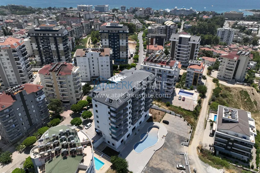 Nowoczesny kompleks mieszkaniowy - nieruchomość podstawowa z ratami do 70 miesięcy - Avsallar, Alanya 10 