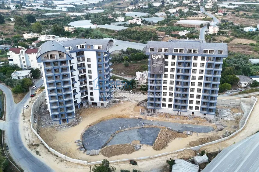 Luksusowe apartamenty z ratami do 6 lat w kompleksie w stylu kurortu - dzielnica Avsallar, Alanya 4 