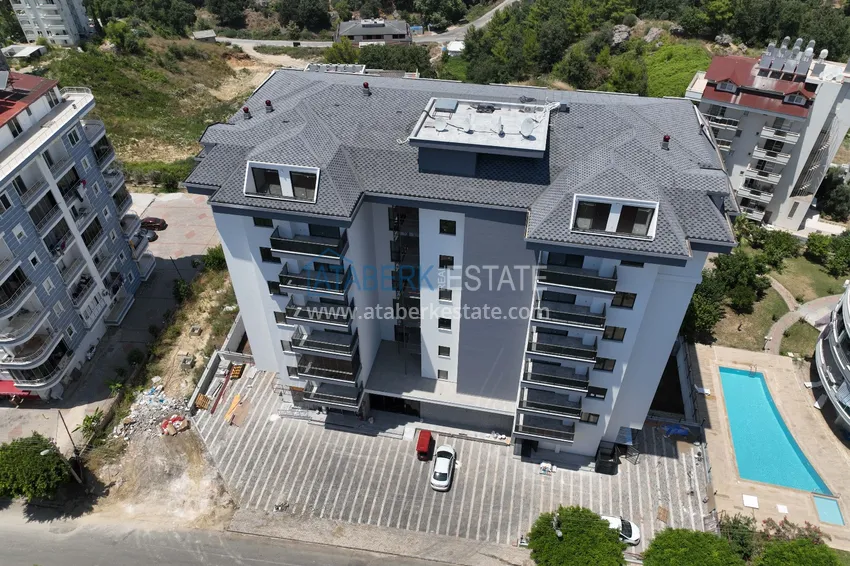 Nowoczesny kompleks mieszkaniowy - nieruchomość podstawowa z ratami do 70 miesięcy - Avsallar, Alanya 14 