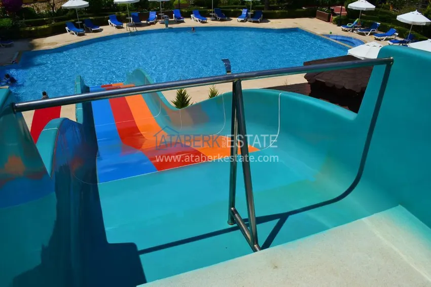 Apartament 2+1 z meblami i widokiem na morze w kompleksie przy plaży — Mahmutlar, Alanya 8 