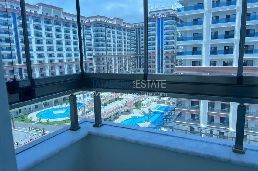 Kupuj  Jednopokojowy apartament pod klucz z dwoma przeszklonymi balkonami w prestiżowym kompleksie - Mahmutlar, Alanya 15 