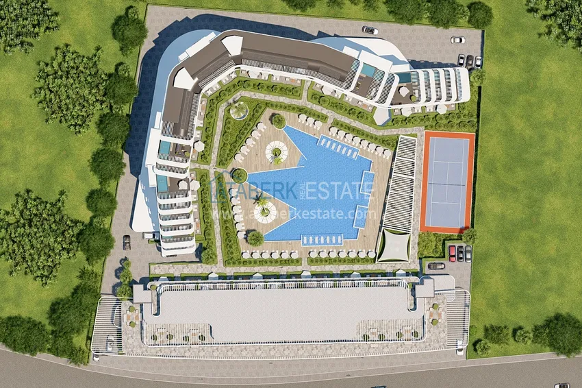 Apartament Elite 1+1 z systemem Smart Home w Altintash — sprzedaż od inwestora 17 