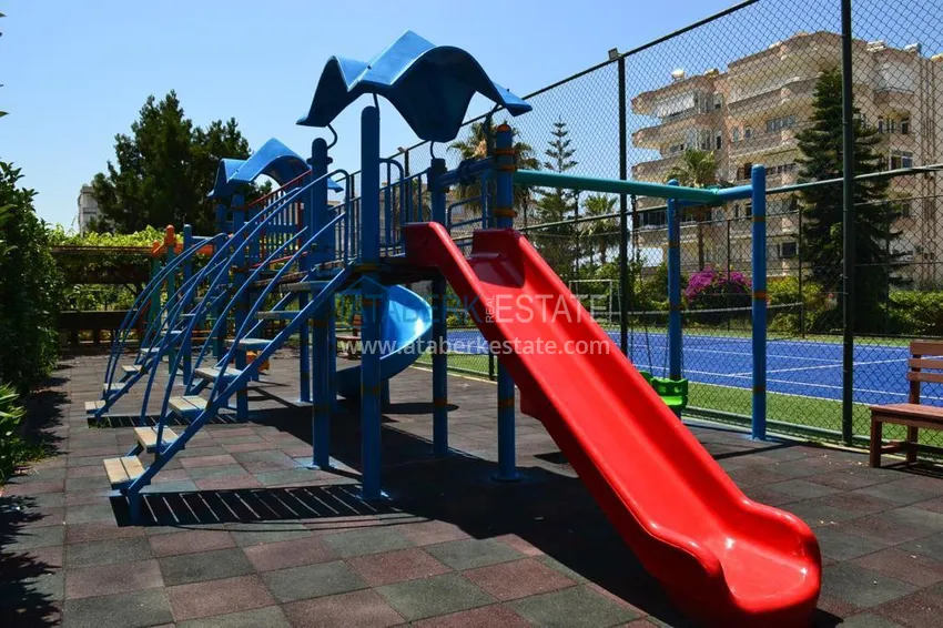 Apartament 2+1 z meblami i widokiem na morze w kompleksie przy plaży — Mahmutlar, Alanya 16 