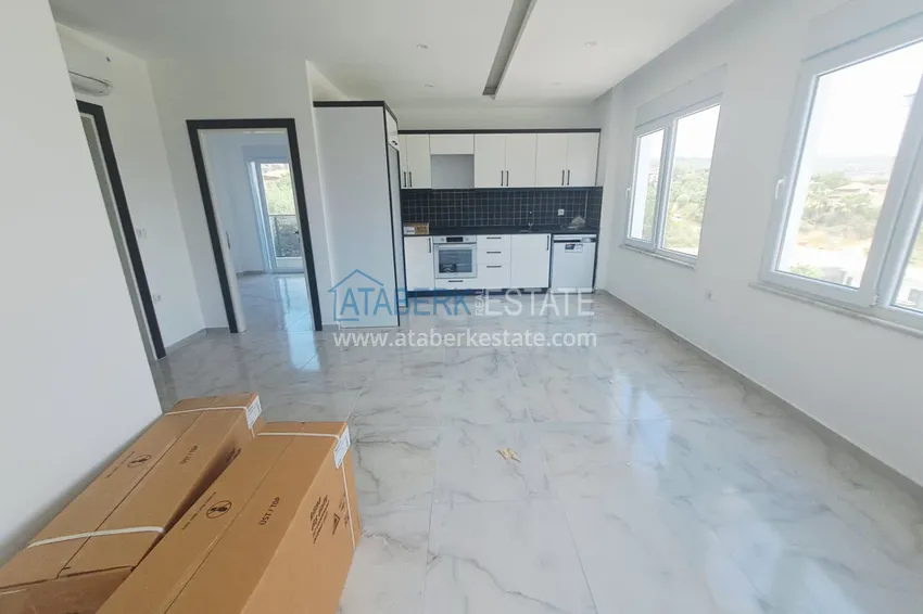Kupuj  Apartament 1+1 z dwoma balkonami i dobrym wykończeniem w Alanya, dzielnica Avsallar  1 