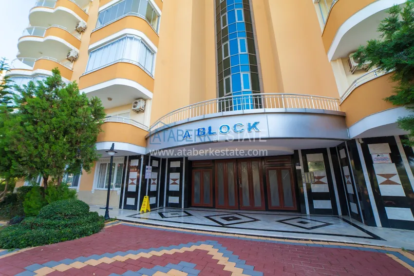 Apartament 2+1 z meblami i widokiem na morze w kompleksie przy plaży — Mahmutlar, Alanya 20 
