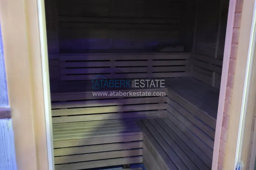 Apartament 2+1 z meblami i widokiem na morze w kompleksie przy plaży — Mahmutlar, Alanya 27 