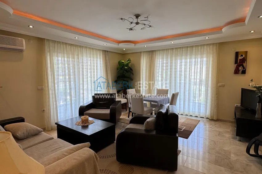 Kupuj  Apartament 2+1 z meblami i widokiem na morze w kompleksie przy plaży — Mahmutlar, Alanya 2 