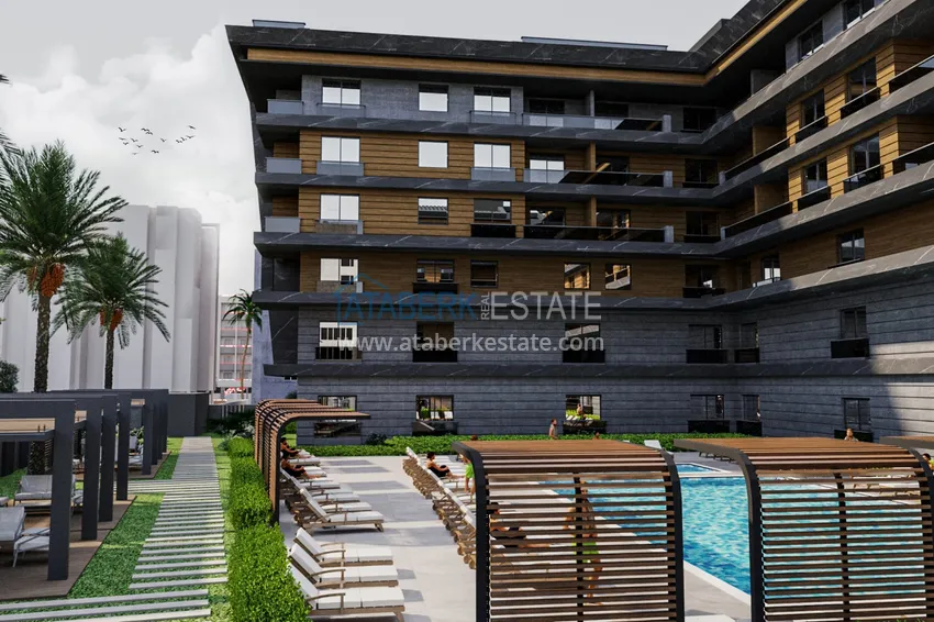 Nieruchomości płynne w budowie w Antalyi - apartamenty na zezwolenia na pobyt i obywatelstwo 8 