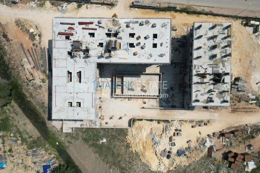 Zdjęcie -  Nieruchomości płynne w budowie w Antalyi - apartamenty na zezwolenia na pobyt i obywatelstwo 7 