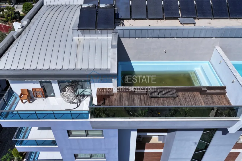 Kupuj  Penthouse 3+1 z prywatnym basenem na tarasie w Kargicak - klasa premium i panoramiczne widoki 2 