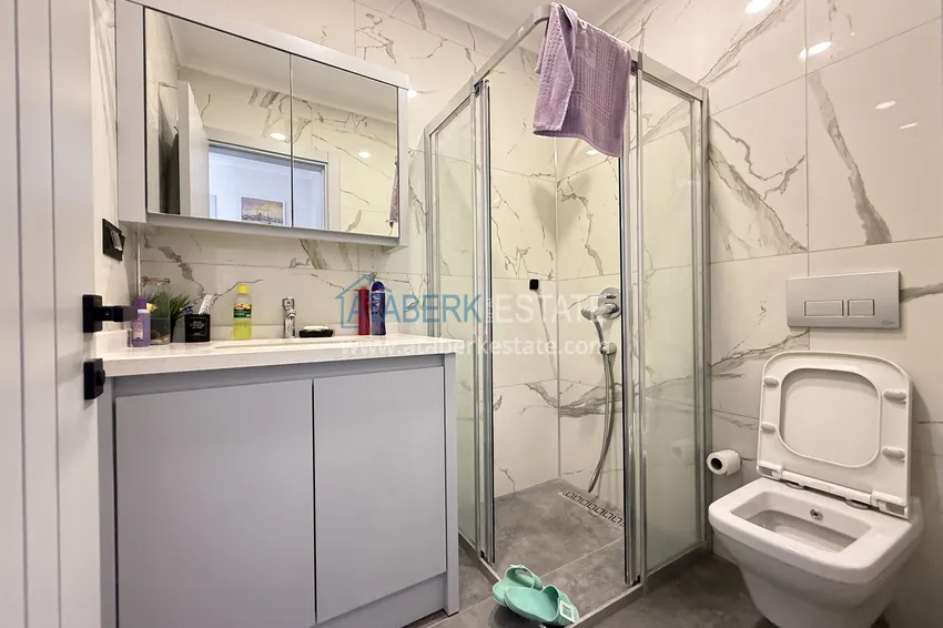 Kupuj  Umeblowany apartament 2+1 z widokiem na góry w Alanyi, dzielnica Oba 15 