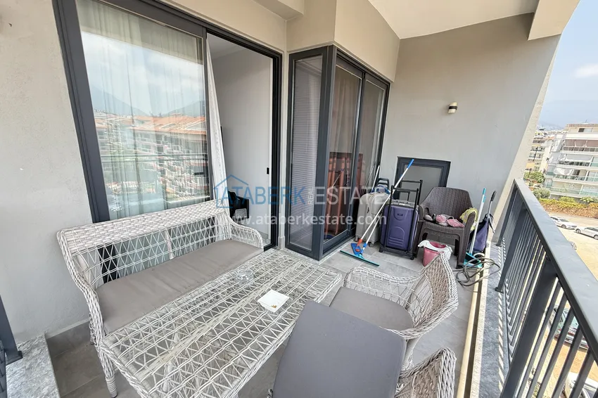 Kupuj  Umeblowany apartament 2+1 z widokiem na góry w Alanyi, dzielnica Oba 18 