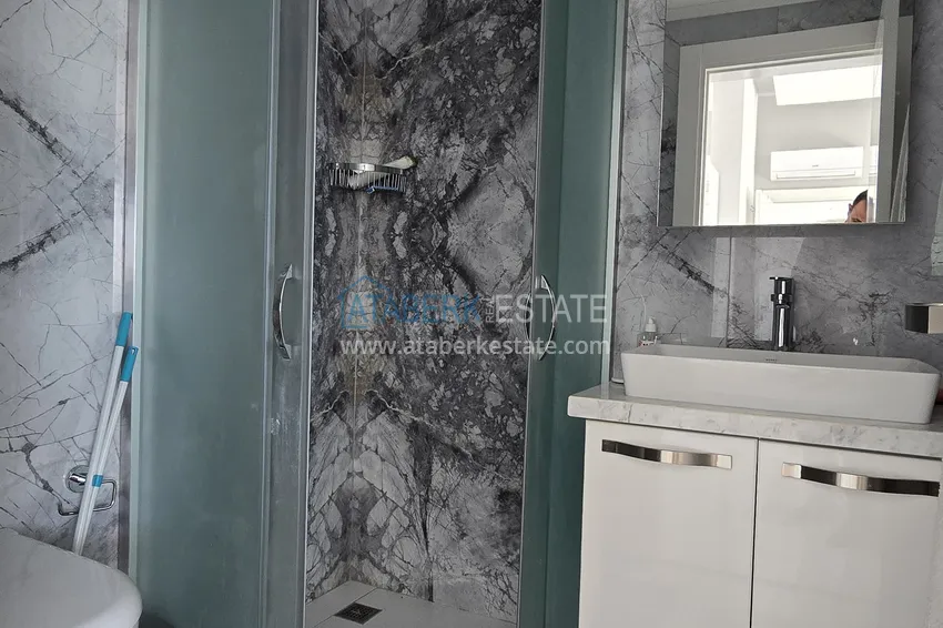 Kupuj  Penthouse 3+1 z prywatnym basenem na tarasie w Kargicak - klasa premium i panoramiczne widoki 24 