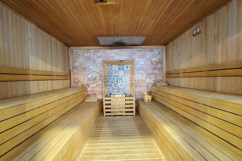 Penthouse 3+1 z prywatnym basenem na tarasie w Kargicak - klasa premium i panoramiczne widoki 25 