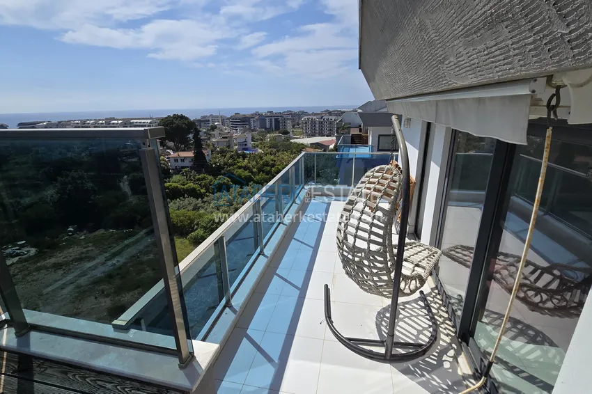 Kupuj  Penthouse 3+1 z prywatnym basenem na tarasie w Kargicak - klasa premium i panoramiczne widoki 31 