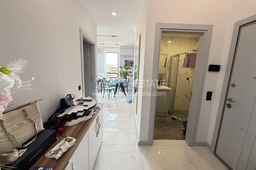 Kupuj  Umeblowany apartament 2+1 z widokiem na góry w Alanyi, dzielnica Oba 2 