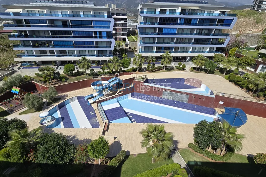 Kupuj  Penthouse 3+1 z prywatnym basenem na tarasie w Kargicak - klasa premium i panoramiczne widoki 35 