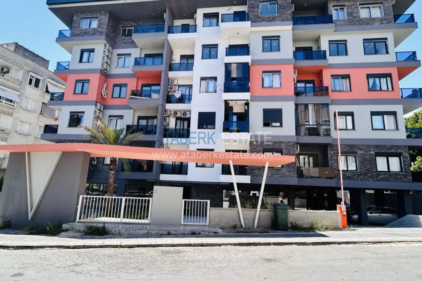 Nowy apartament 1+1 w centrum Alanyi — 150 m do plaży Keykubat 3 