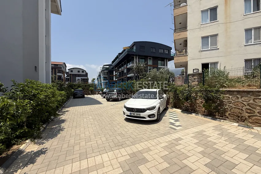 Umeblowany apartament 2+1 z widokiem na góry w Alanyi, dzielnica Oba 9 