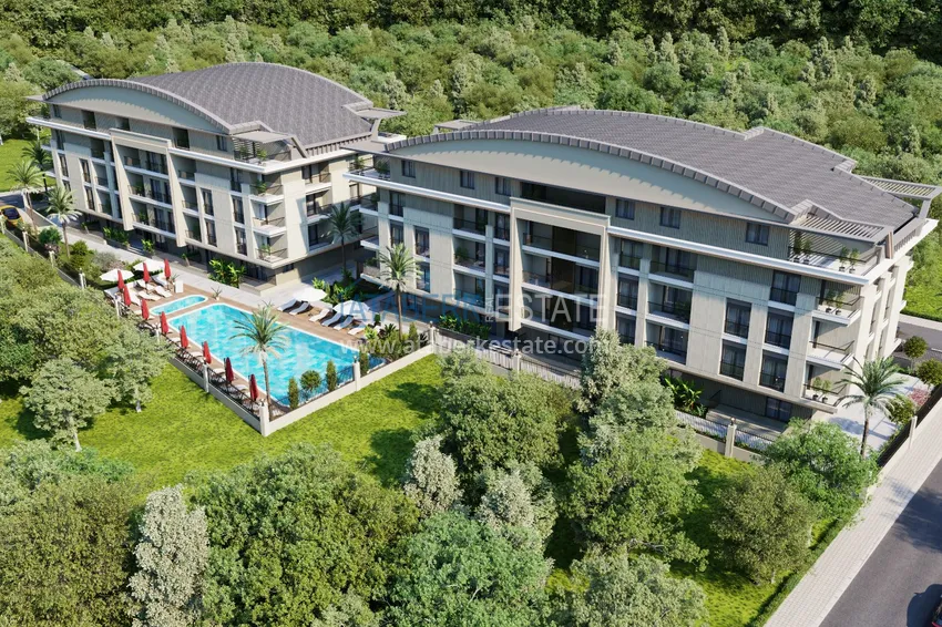 Atrakcyjny inwestycyjnie projekt kompleksu mieszkaniowego w Konyaalti, Antalya  1 