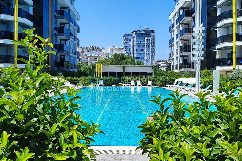 Umeblowane mieszkanie 2+1 w Antalyi - w pobliżu rzeki Boacay i plaży, Liman  1 