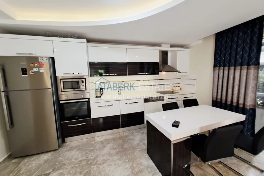 Kupuj  Umeblowane mieszkanie z dwiema sypialniami w kompleksie premium — Alanya, dzielnica Oba 7 