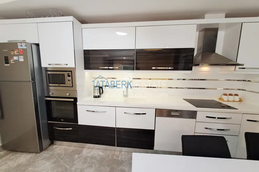 Kupuj  Umeblowane mieszkanie z dwiema sypialniami w kompleksie premium — Alanya, dzielnica Oba 8 