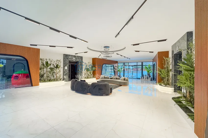 Nowy apartament 1+1 w Oba, Alanya — inwestycja nad morzem w kompleksie z infrastrukturą 11 