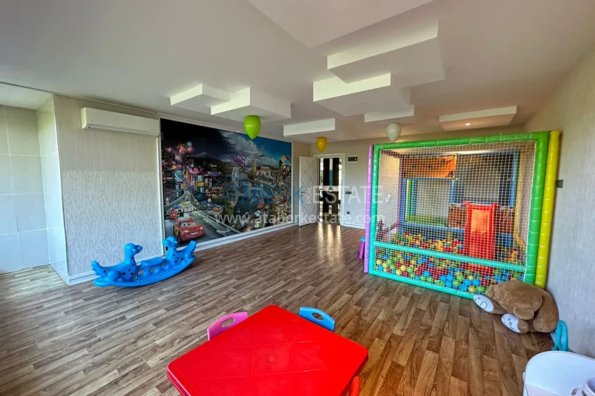 Penthouse duplex 3+1 w Mahmutlar, Alanya — 200 m od morza, widok na morze  12 
