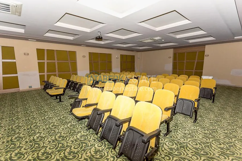 Apartament 2+1 na zezwolenie na pobyt w dzielnicy Alanya Cikcilli - kompleks z infrastrukturą hotelową  13 