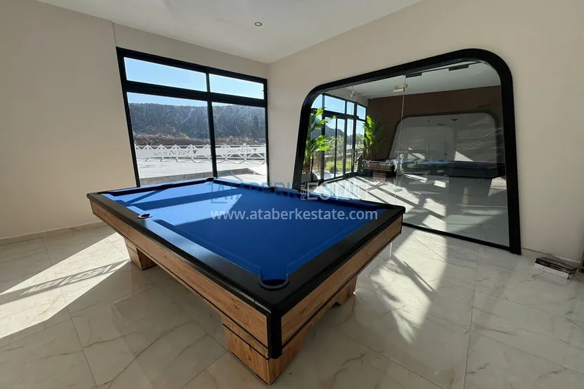 Nowy apartament 1+1 w Oba, Alanya — inwestycja nad morzem w kompleksie z infrastrukturą 13 