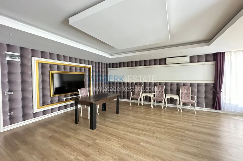 Penthouse duplex 3+1 w Mahmutlar, Alanya — 200 m od morza, widok na morze  15 